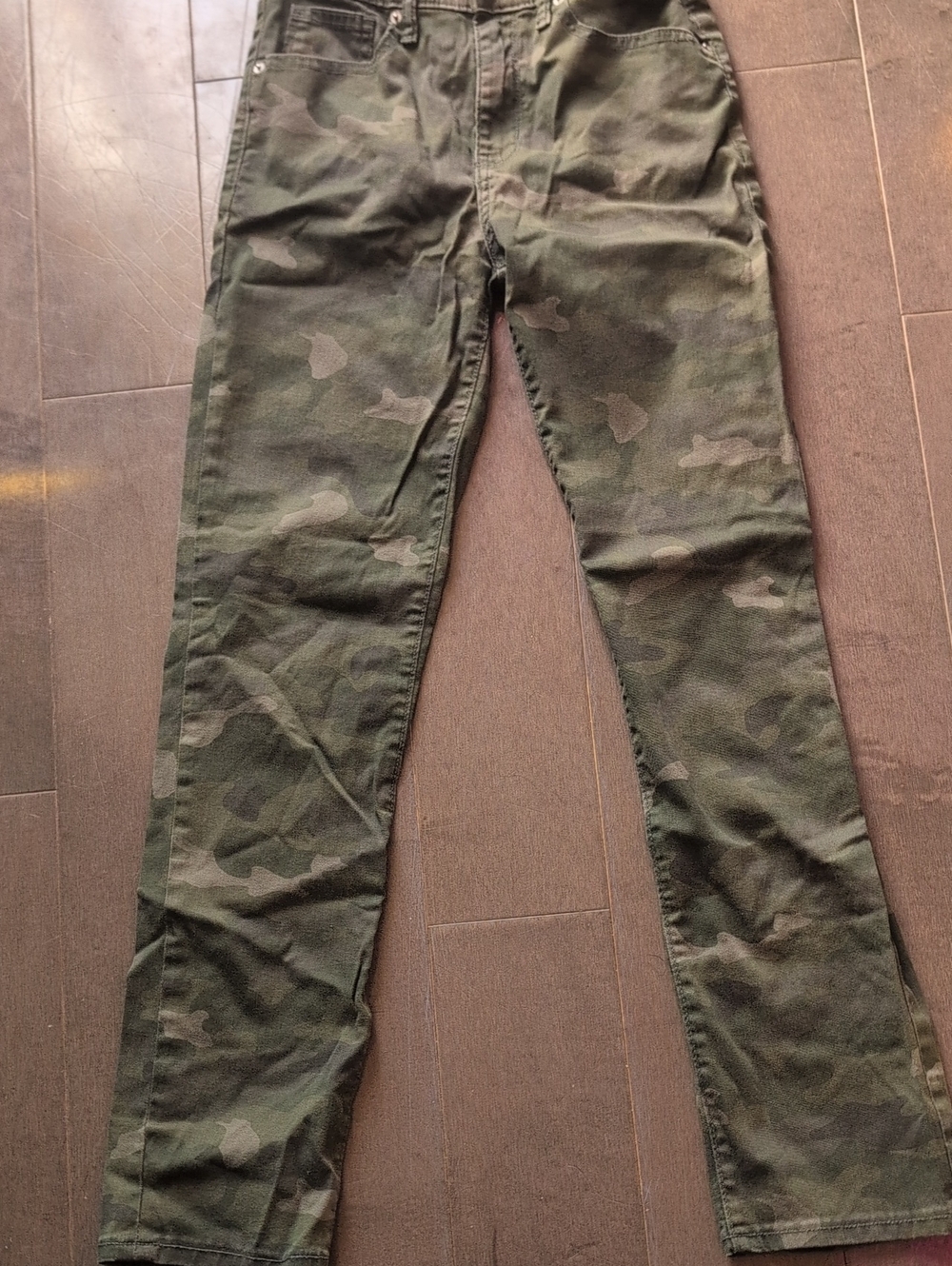 Women's Straight Leg Camo Pants